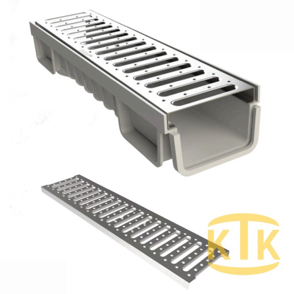PGI-1520-A Paslanmaz/Galvaniz Kanal Izgarası 150x500x20 mm | A15 ürün görseli