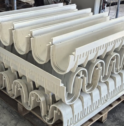 FK-4010-PK-CDE | Polimer Kanal Ek Parça 400x500x100 mm - Fibre Kompozit