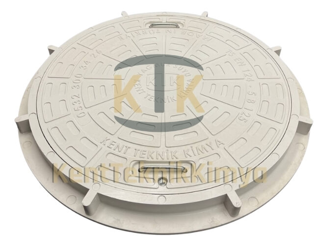 Kompozit Rögar Kapağı Takımı ø600mm TT1 Eko Serisi - Fibre Kompozit