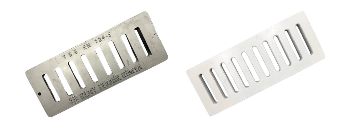 KIT-2050-D-D400 Kompozit Yağmur Suyu Izgara Takımı 200x500 mm | D400 ürün görseli