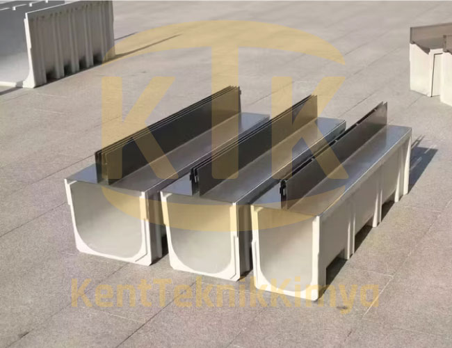 AK-FDK-1250-B125 Fuga Drenaj Kanalı 125x500x70 (B125) - Fibre Kompozit